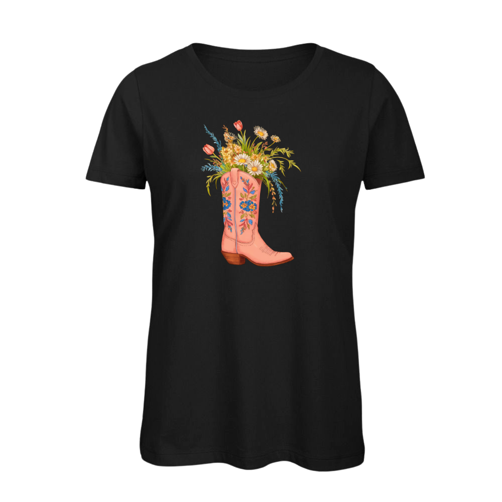 Shirt Cowboy Horse Print Howdy