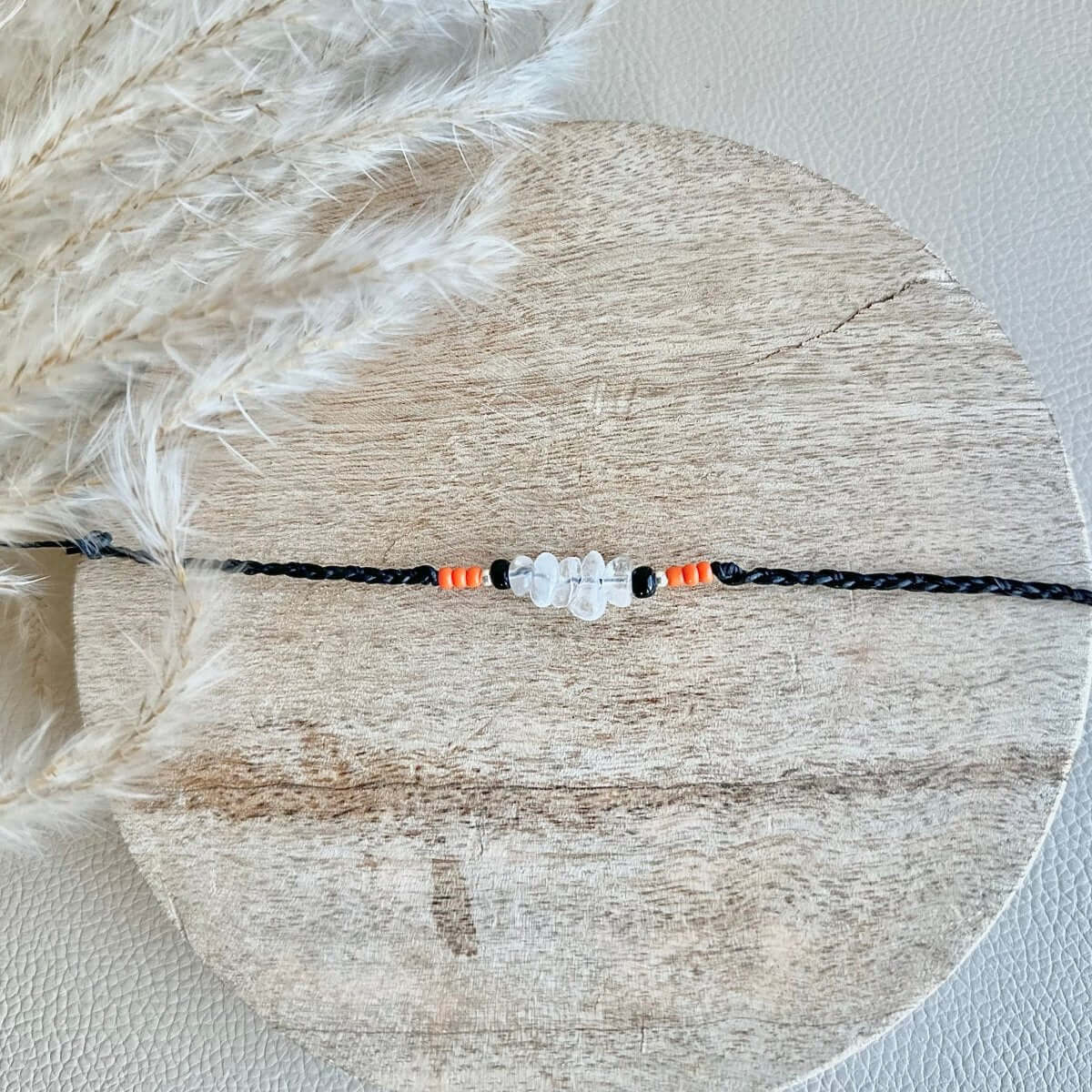 Armband April Geburtsstein Bergkristall - Armbänder