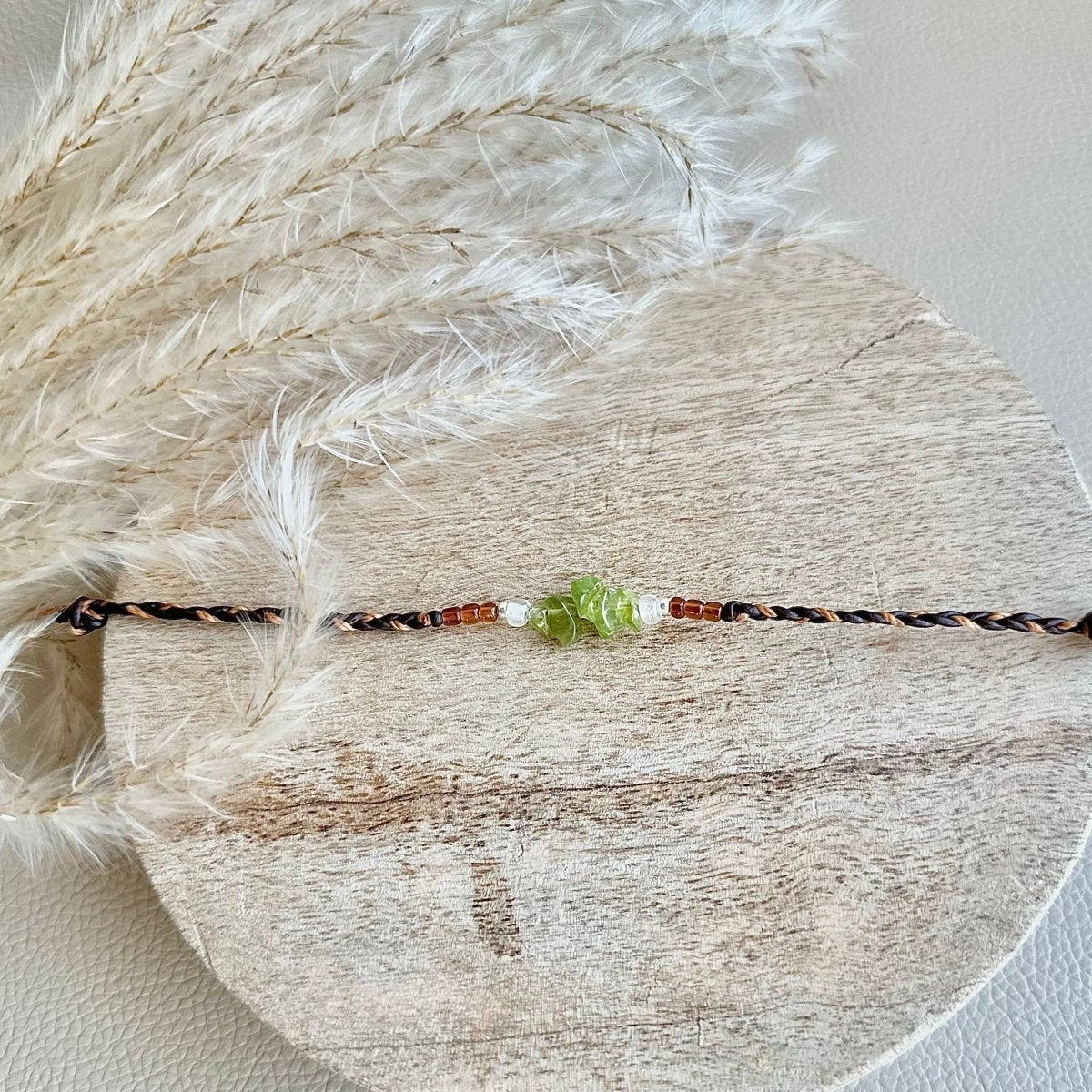 Armband August Geburtsstein Peridot - Armbänder