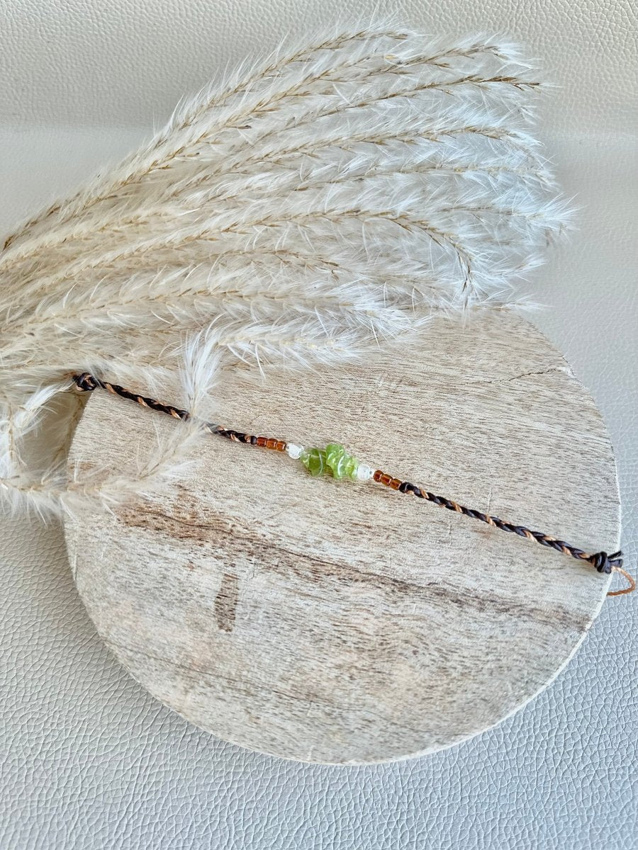 Armband August Geburtsstein Peridot - Armbänder