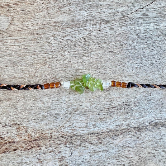 Armband August Geburtsstein Peridot - Armbänder