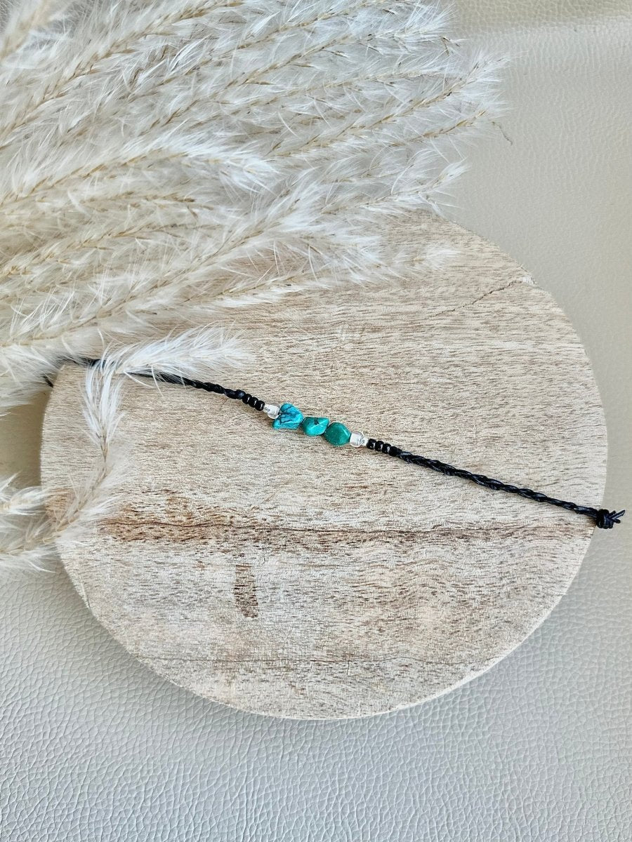 Armband Dezember Geburtsstein Türkis - Armbänder