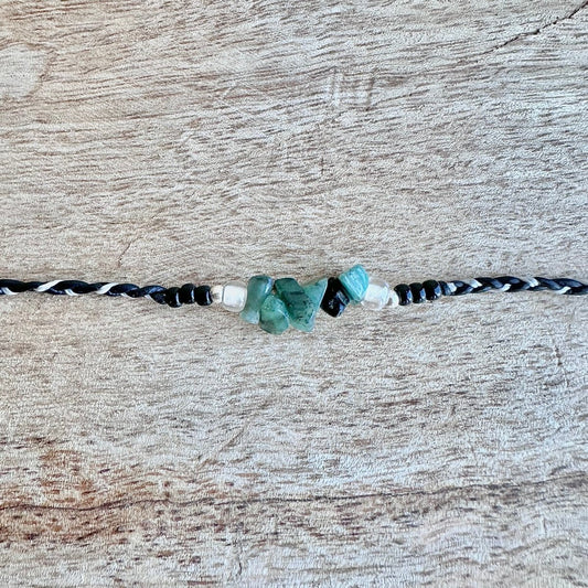 Armband Mai Geburtsstein Smaragd - Armbänder