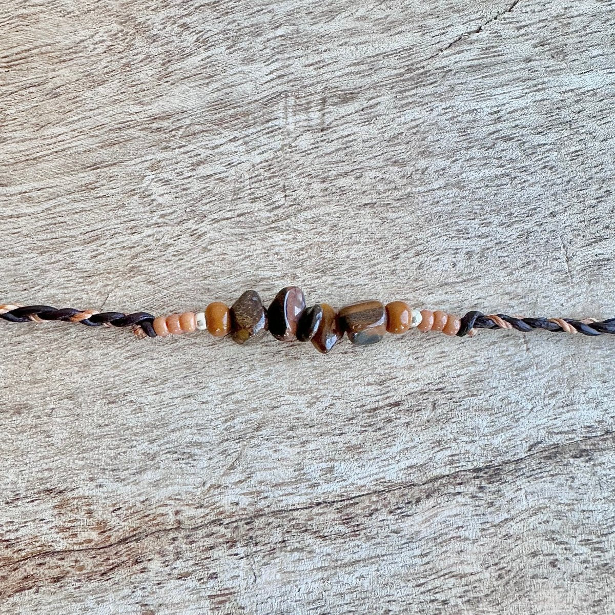 Armband November Geburtsstein Tigerauge - Armbänder