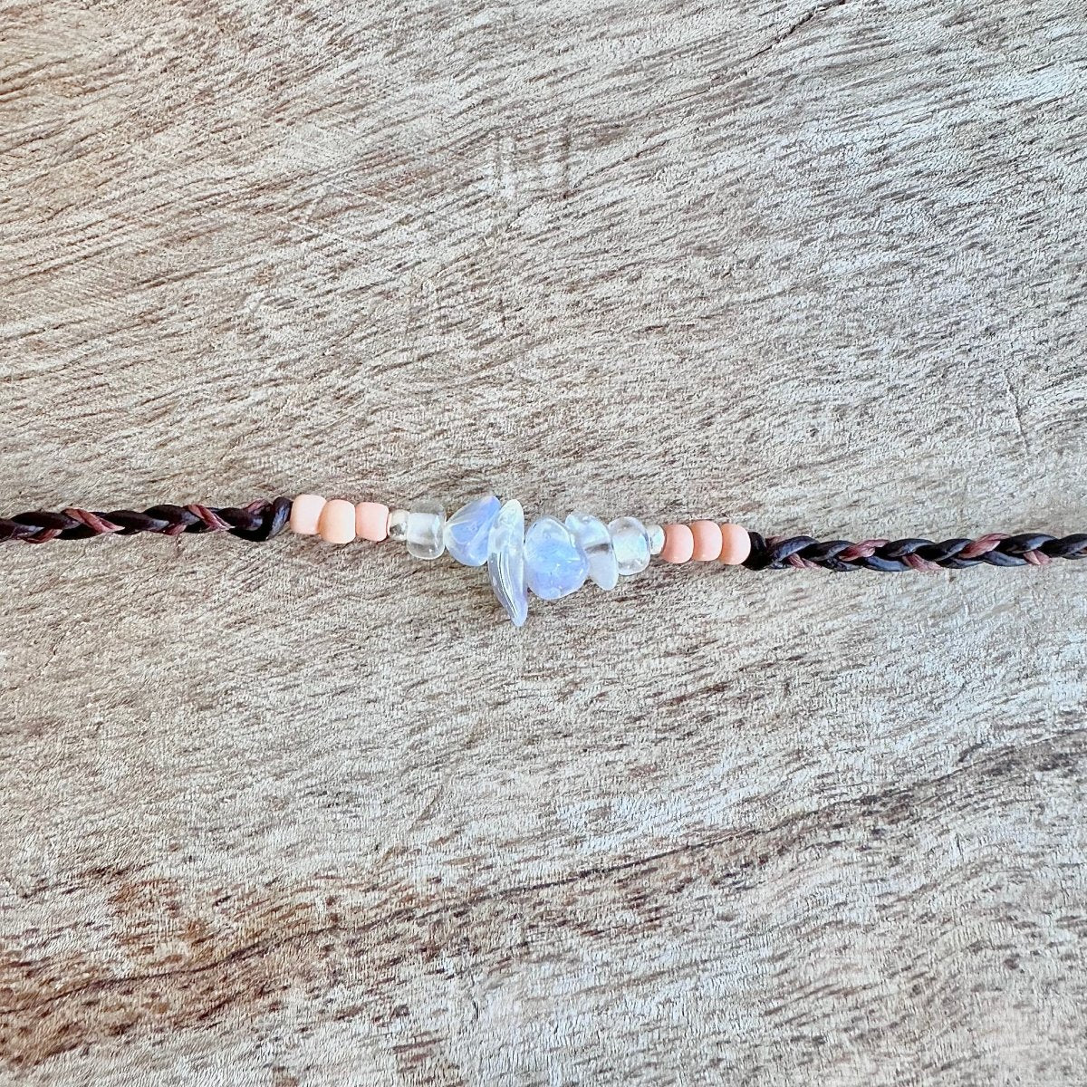 Armband Oktober Geburtsstein Opalglas - Armbänder