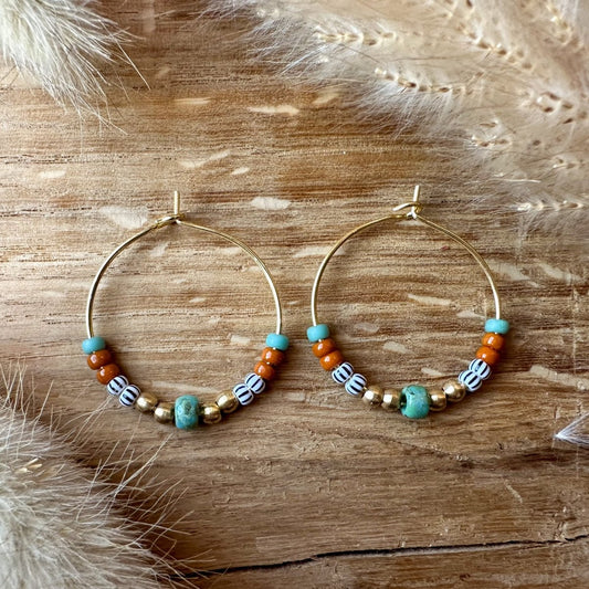 „Blossom“ Creole - Ohrring