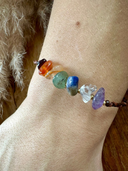 Chakra Armband Edelstein - Armband