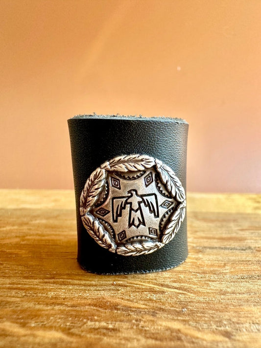 Concho Bandana Slide Leder Thunderbird - Bandana