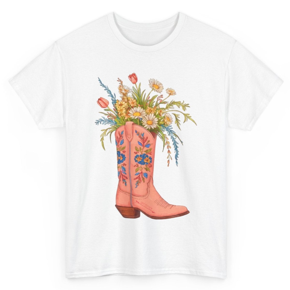Cowgirl Wildflower T-Shirt - T-Shirt