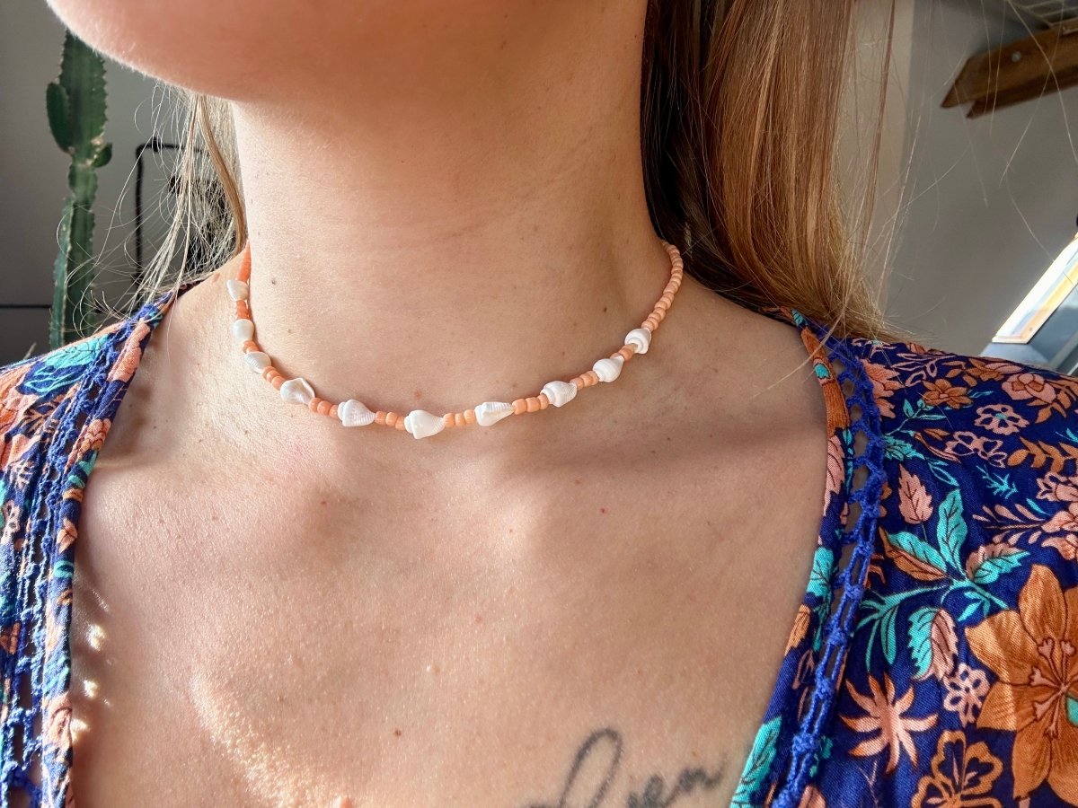 Dünne Muschel Kette - Ketten