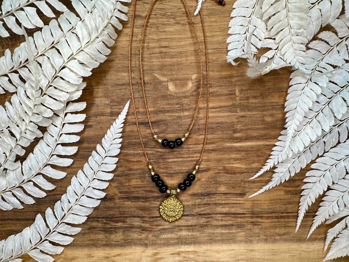 Geschenkset, filigrane Perlenkette mit Armband -