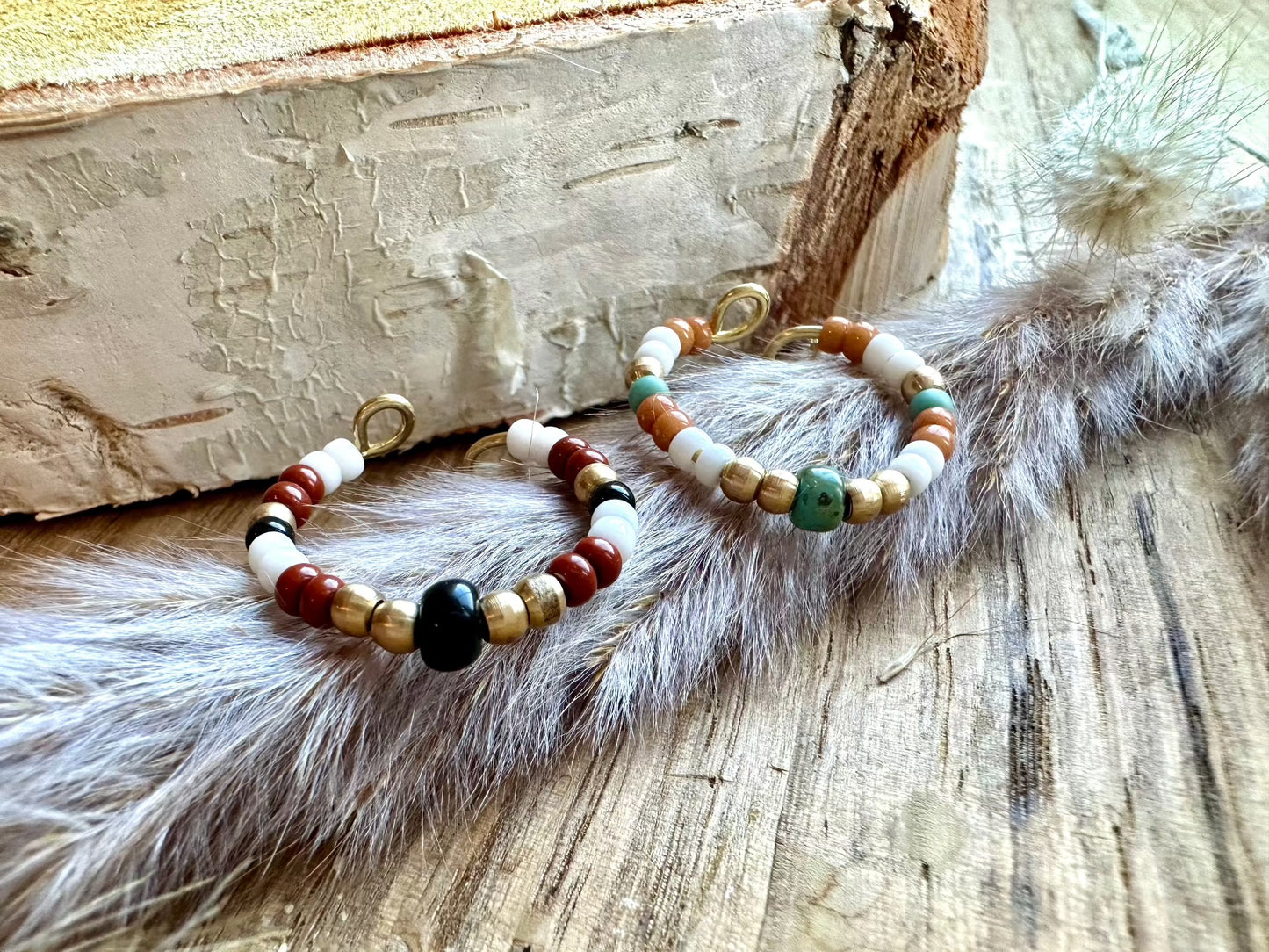 „Sage“ Perlenring - Schmuck