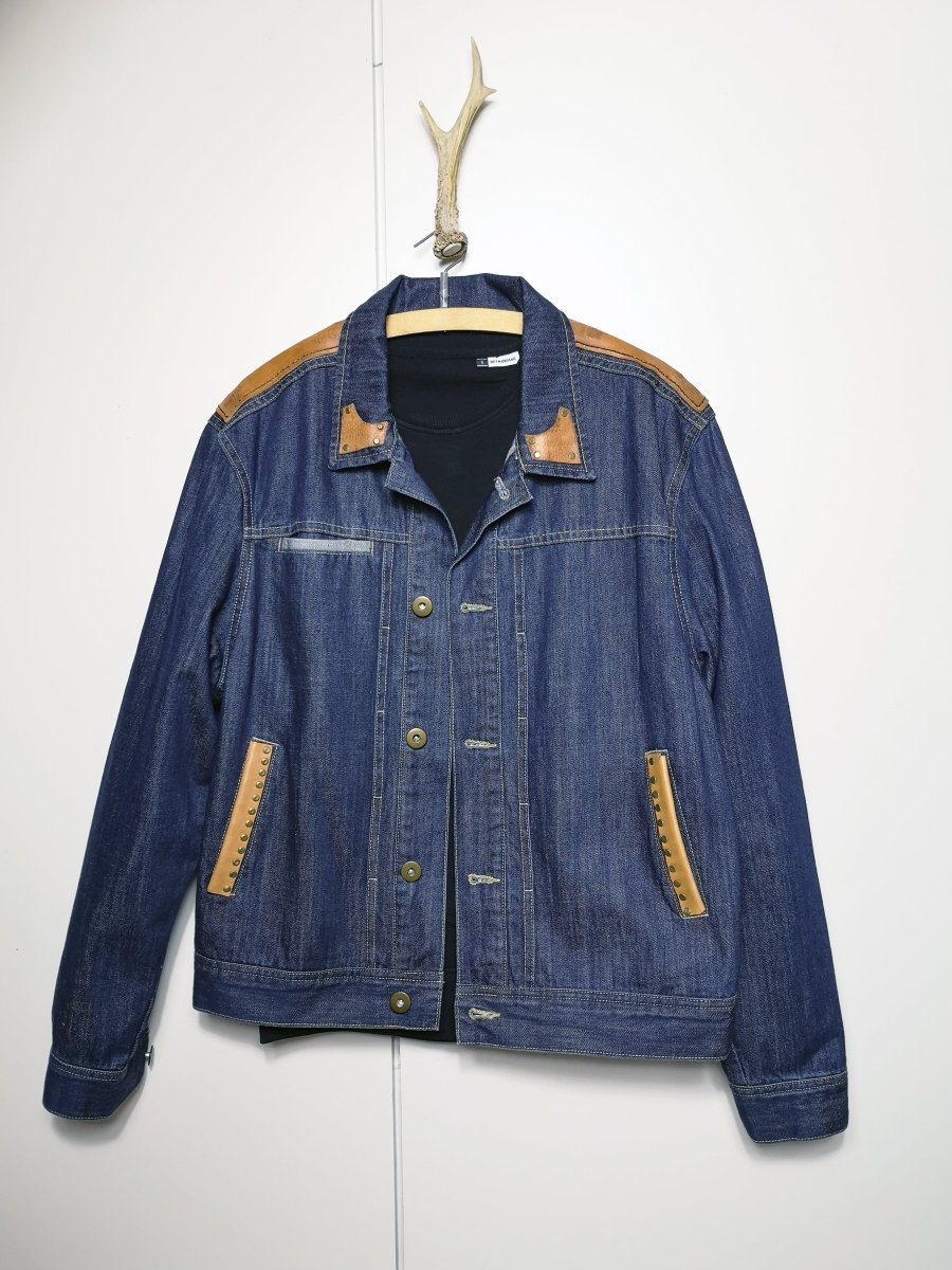 Individualisierte Jeansjacke "Buffalo" (Gr.L) -