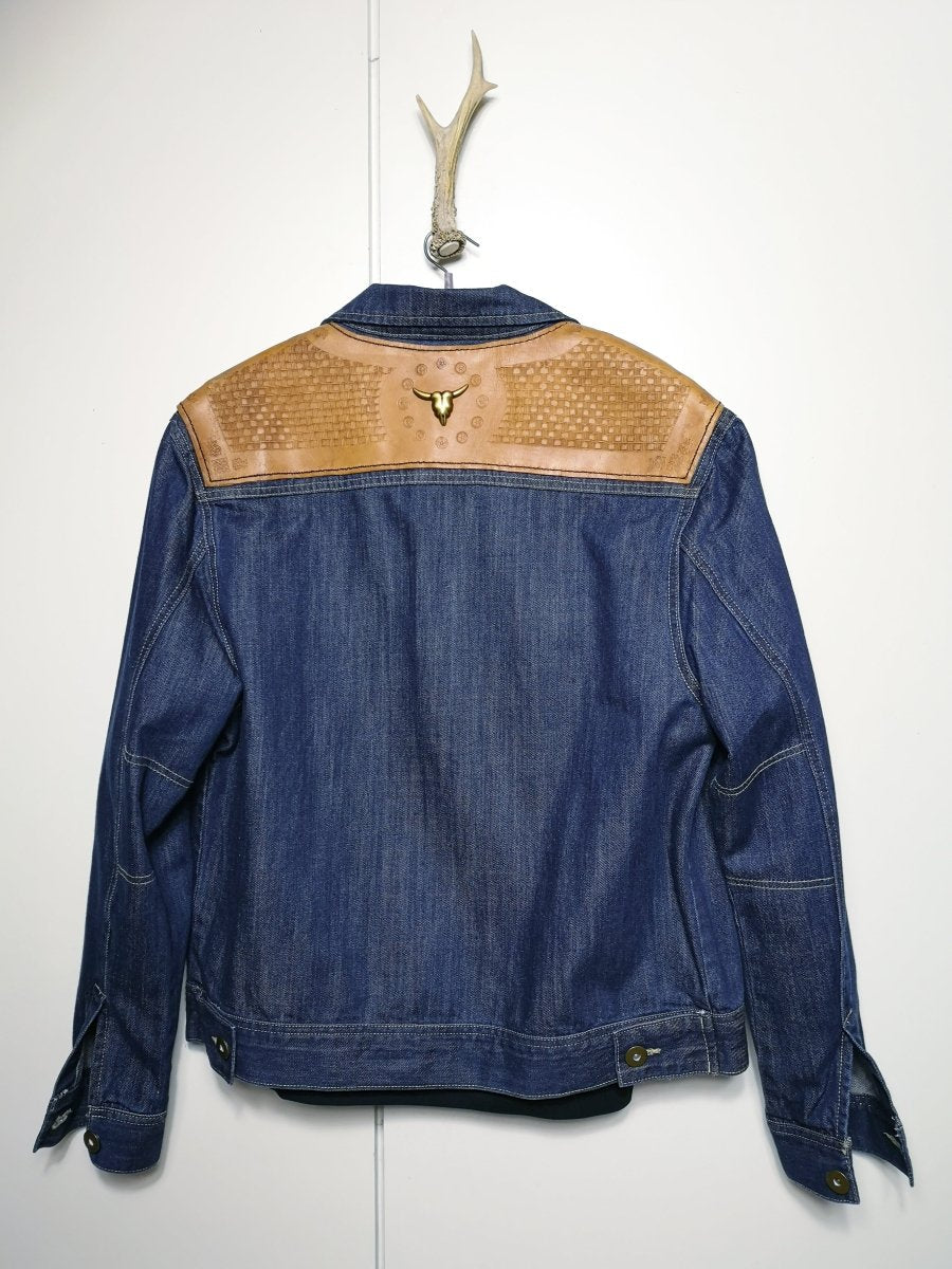 Individualisierte Jeansjacke "Buffalo" (Gr.L) -