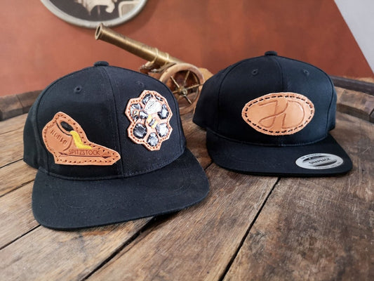 Cap Kinder Lederpatch personalisiert - Kinder Cap