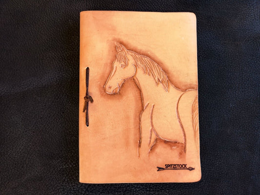 Ledermappe für Pferdepass *Wunschname* - Mappe