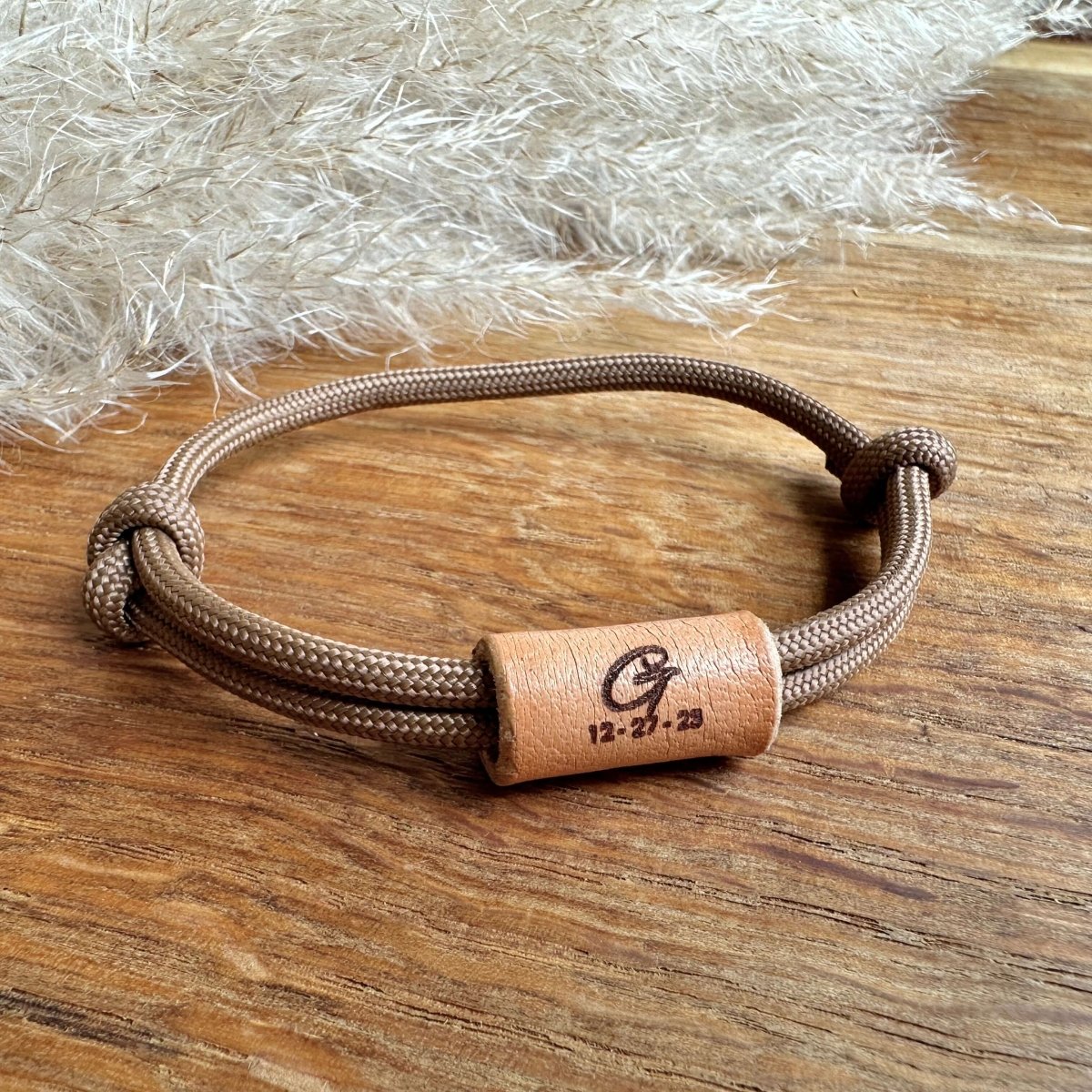 Partnerarmband personalisiert Segeltau - Armbänder