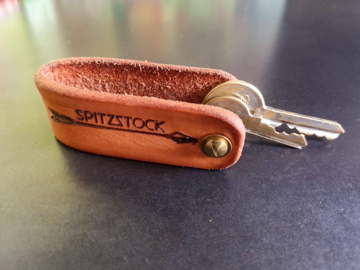 Schlüsselanhänger/Schlaufe, Leder, *personalisiert* - Schlüsselanhänger