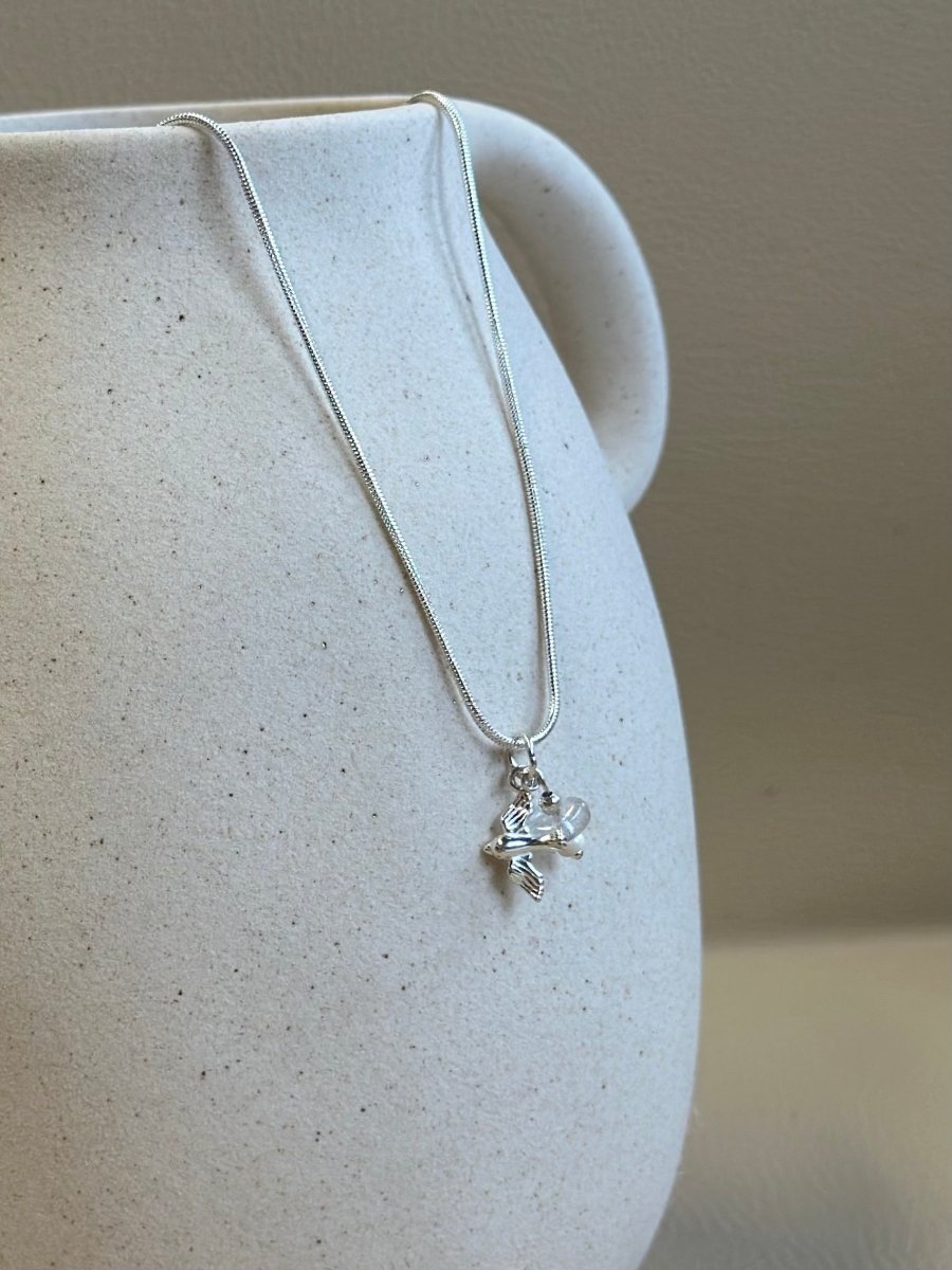 Silberkette Charms Taube - Halsketten