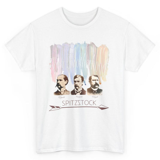 Western T-Shirt weiß