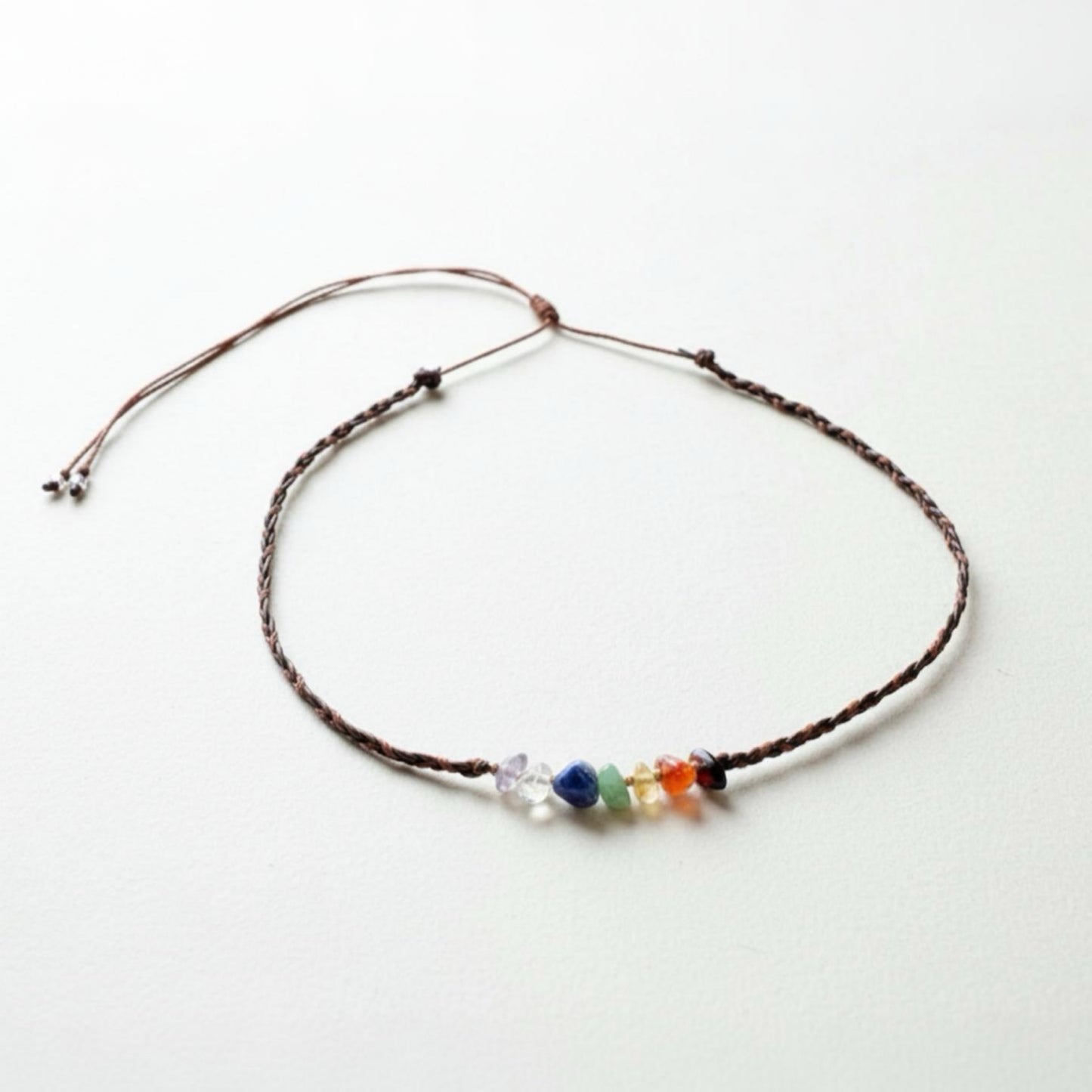 Chakra Necklace Gemstone Boho Choker