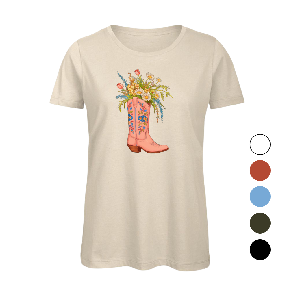 Shirt Cowboy Horse Print Howdy