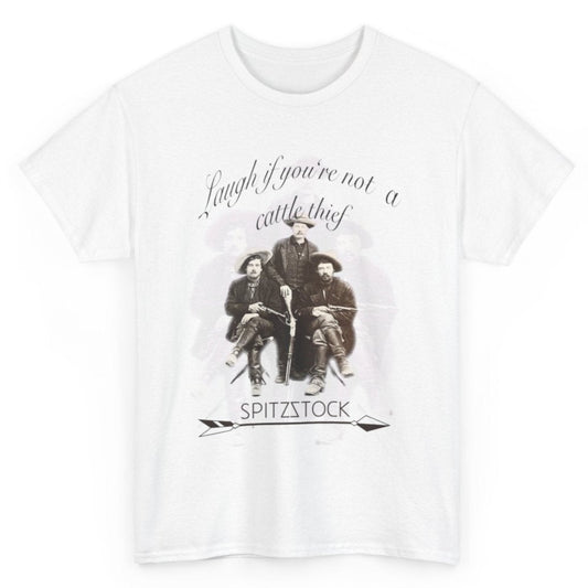 Western T-Shirt weiß