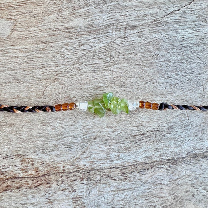 Armband August Geburtsstein Peridot - Armbänder