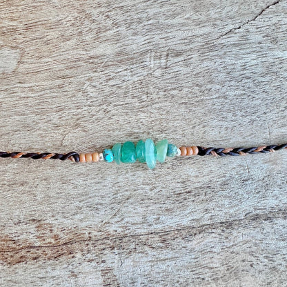 Armband Juli Geburtsstein Aventurin - Armbänder