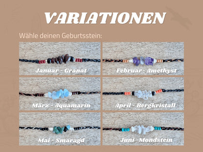 Armband Juni Geburtsstein Mondstein - Armbänder