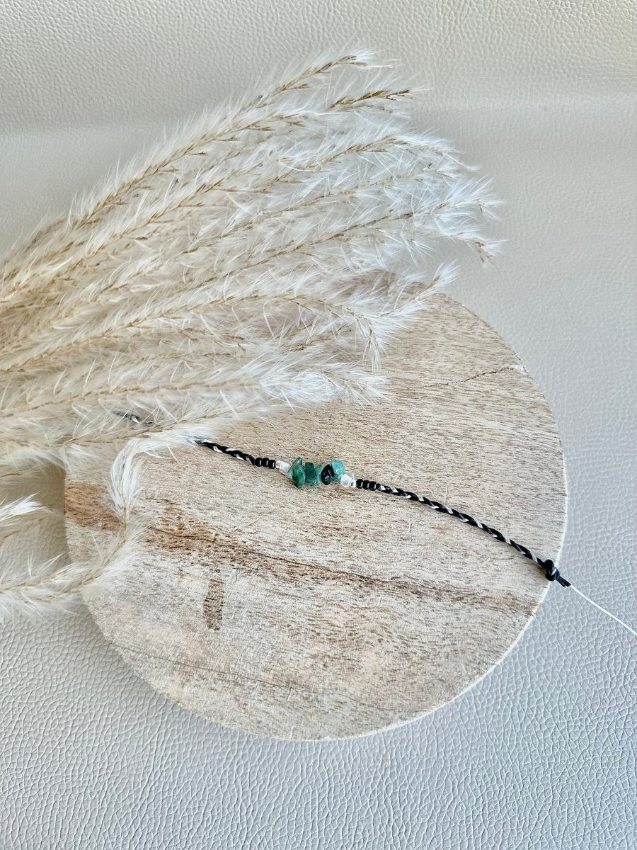 Armband Mai Geburtsstein Smaragd - Armbänder