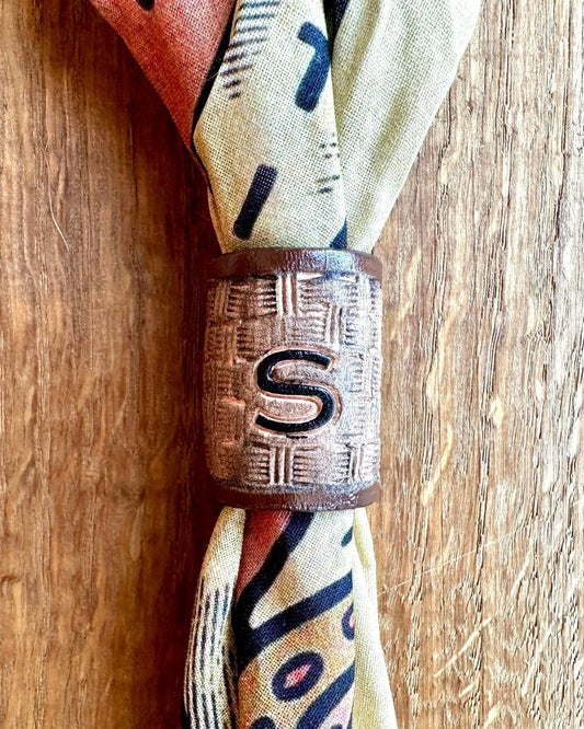Bandana Slide Buchstabe Leder – Sawyer -