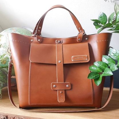 Handgefertigter Leder-Weekender „Nomad“ – Robuste Reisetasche Leder - Weekender