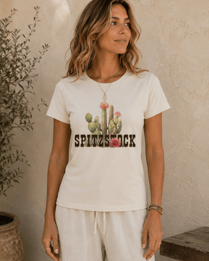 Kaktus T-Shirt in Naturweiß – Colette - T-Shirt
