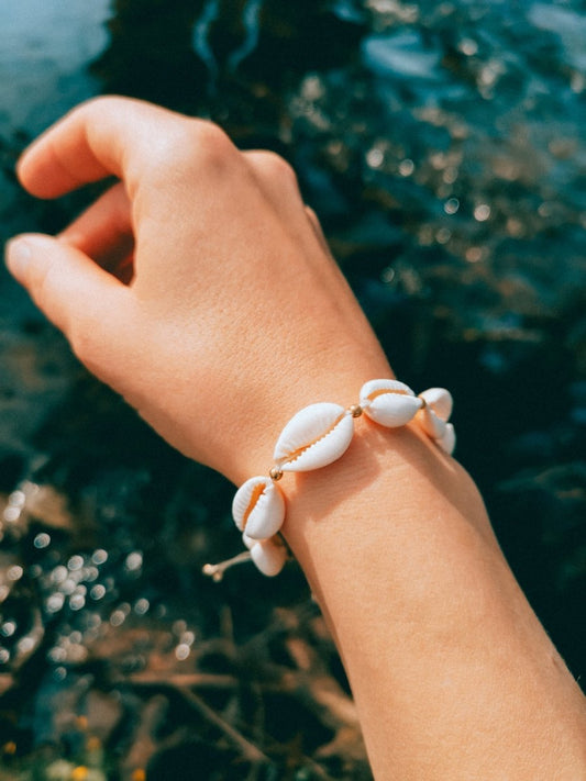 Muschelarmband "Kaia" , Boho/Strand/Surfer - Schmuck - Schmuck