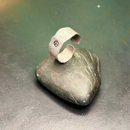 Ring Silber Peace Symbol, 925er – Remy - Schmuck